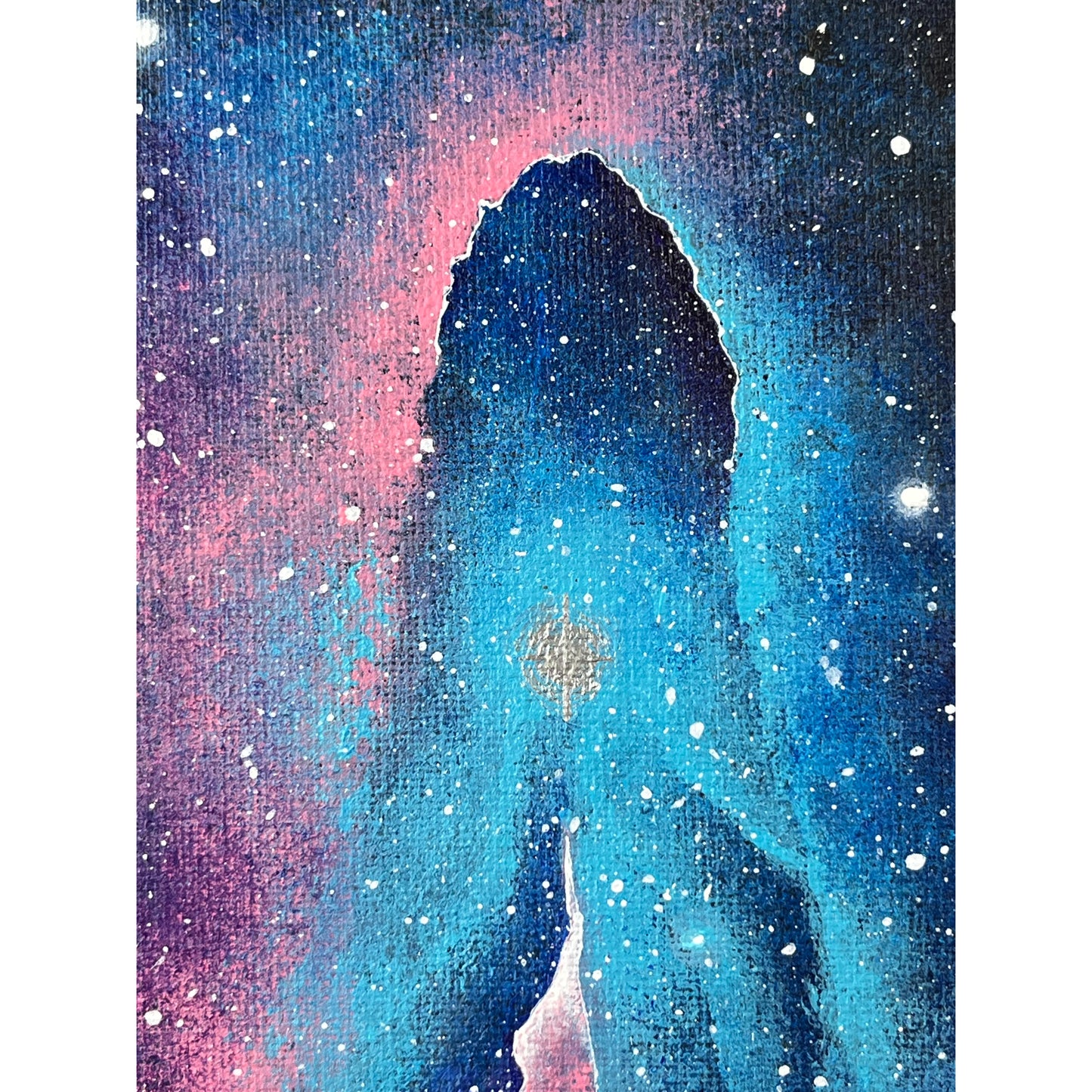 Galaxy Themed Vulva Portrait