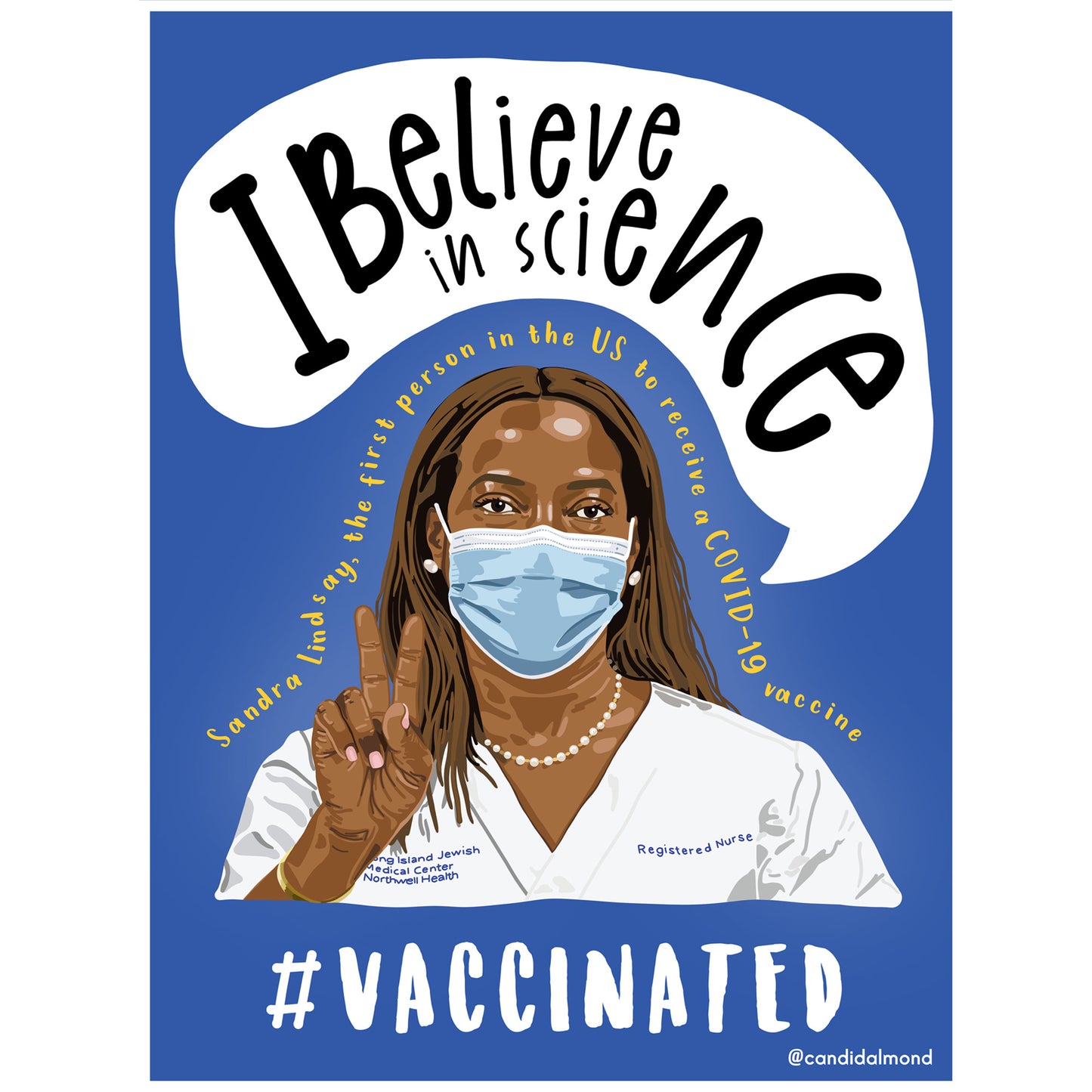 'I Believe In Science' FREE Digital Protest Poster